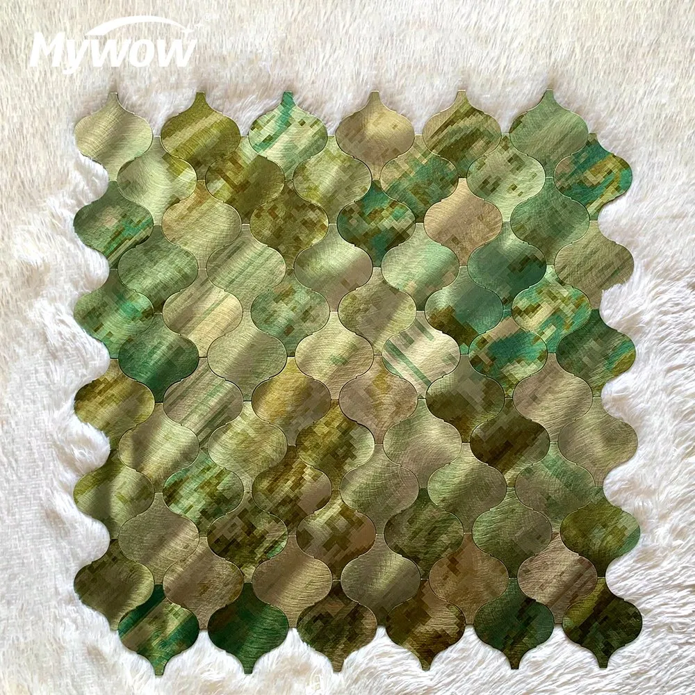 Съемная мозаичная плитка для декора стен и пола