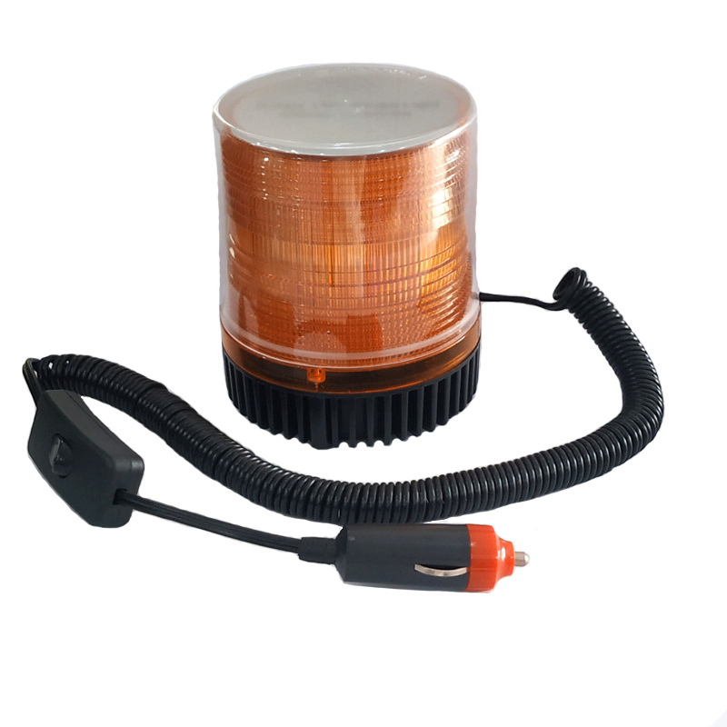 Магнитная светодиодная мигающая лампа 48 LED для авто, 12В/24В