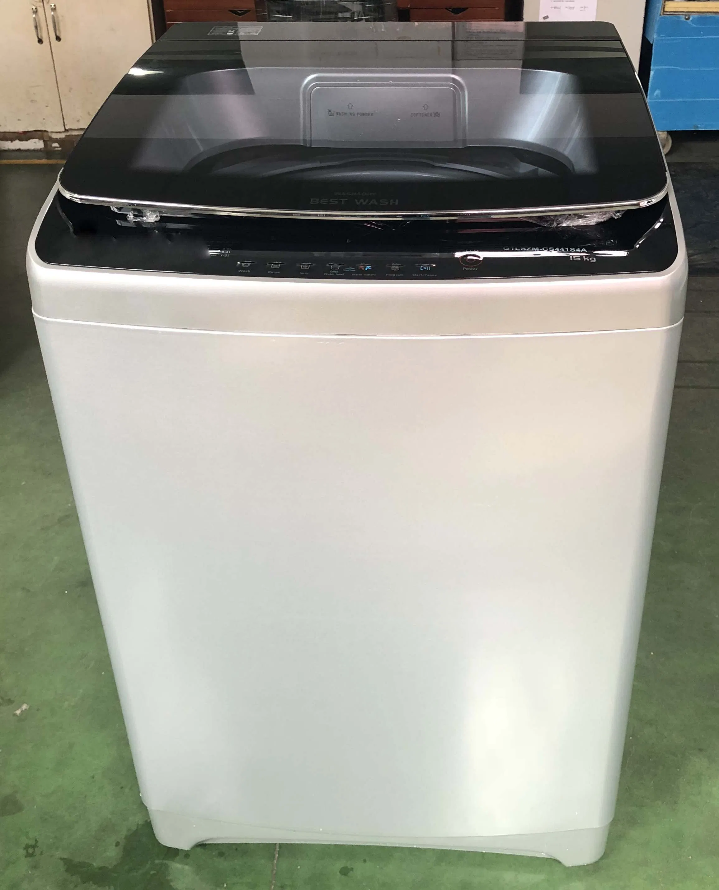 110V 220V 50Hz 60Hz 15kg Top Loading Automatic Clothes Washer