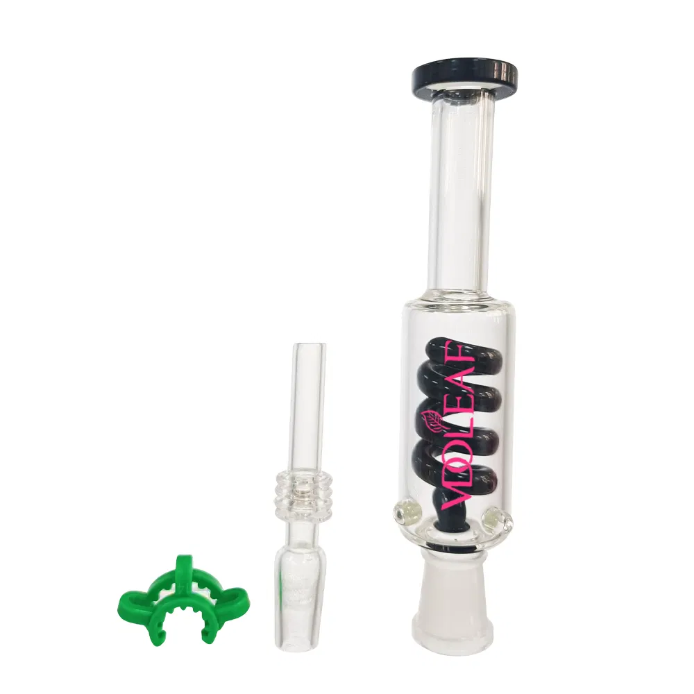 Glass Nectar Collector with 14mm 18mm Glass DAB Rig Wax Straw Tools