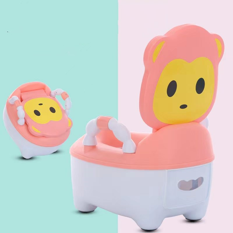 Children's Portable Potty Urinal/Cute Cartoon Design/Baby Potty, Toileting and Urination Training