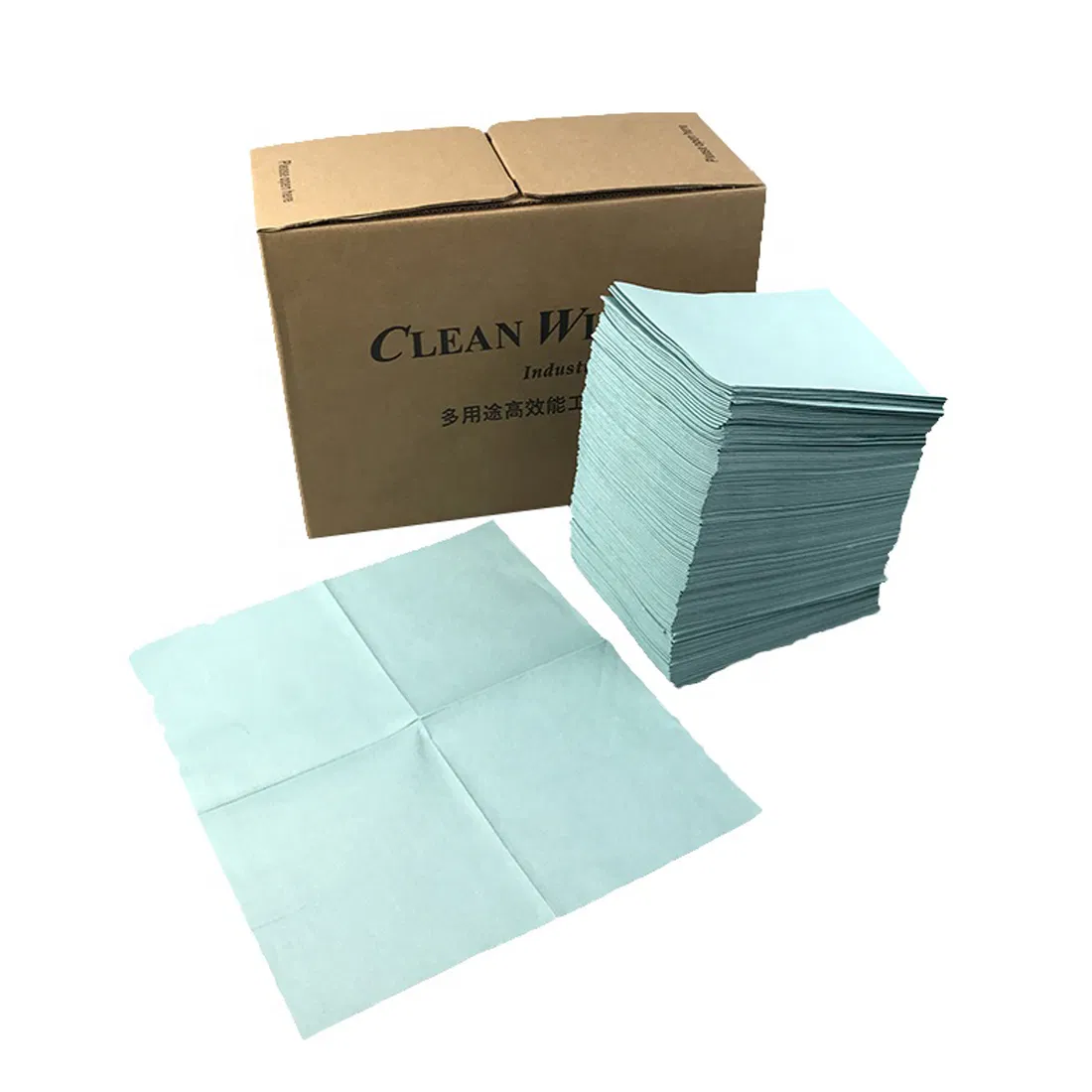 Quarter Fold Industrial Nonwoven X60 Cleaning Wipes