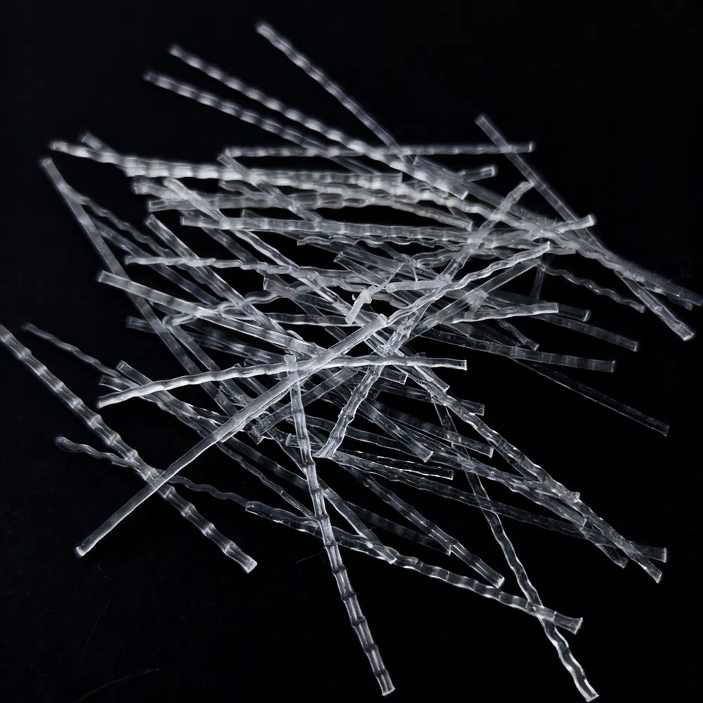 PP Macro Fibers for Concrete Reinforcement High Tensile Strength Construction Fiber