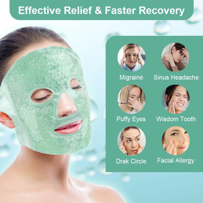 Cool Breeze Reusable Cooling Face Mask