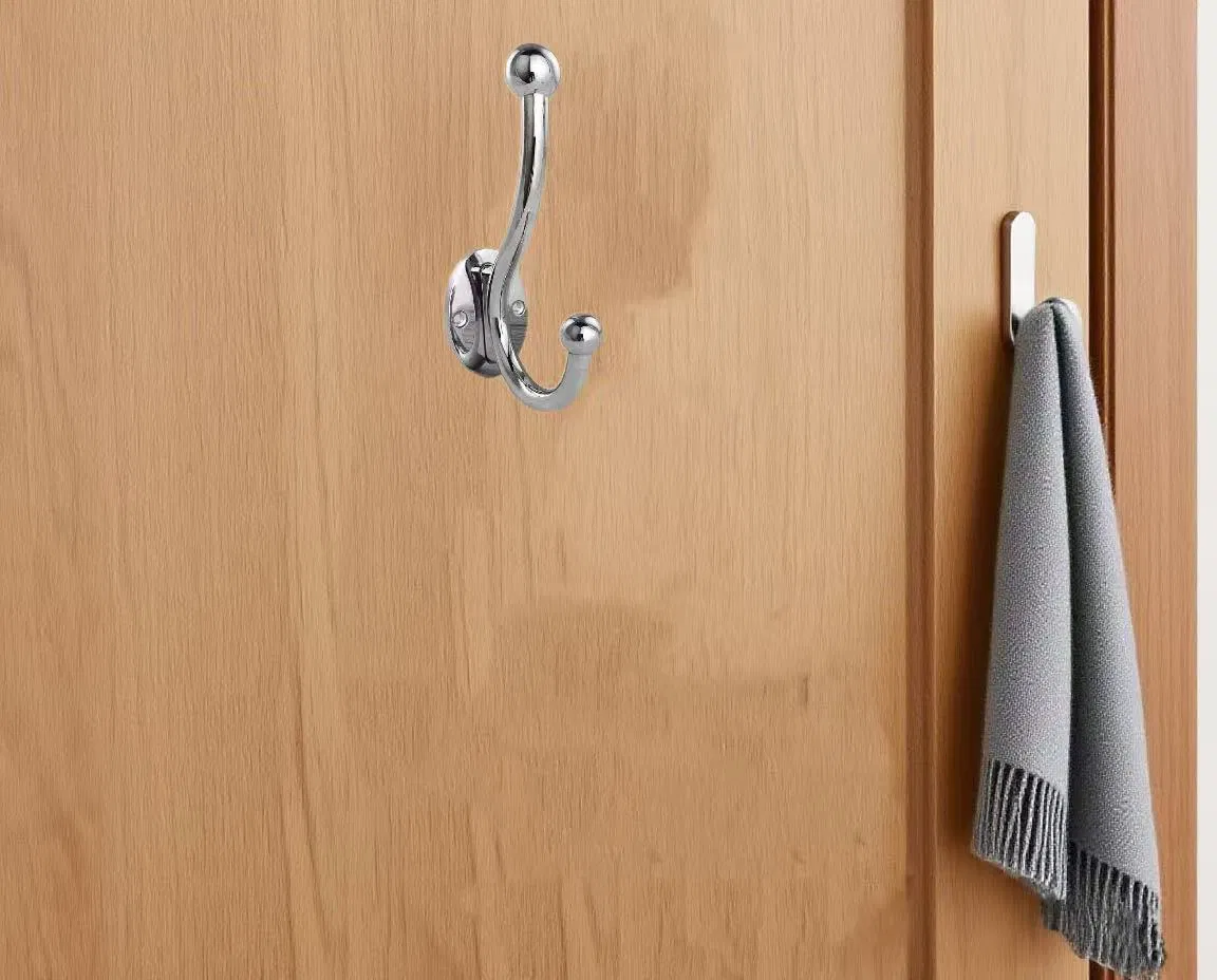 Mdyg04sn Die-Cast Zinc Coat Hook, Satin Nickel Finish