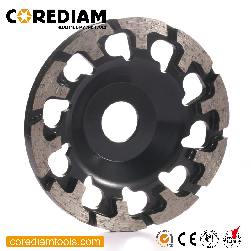 Алмазная чашечная шлифовальная чашка 130мм