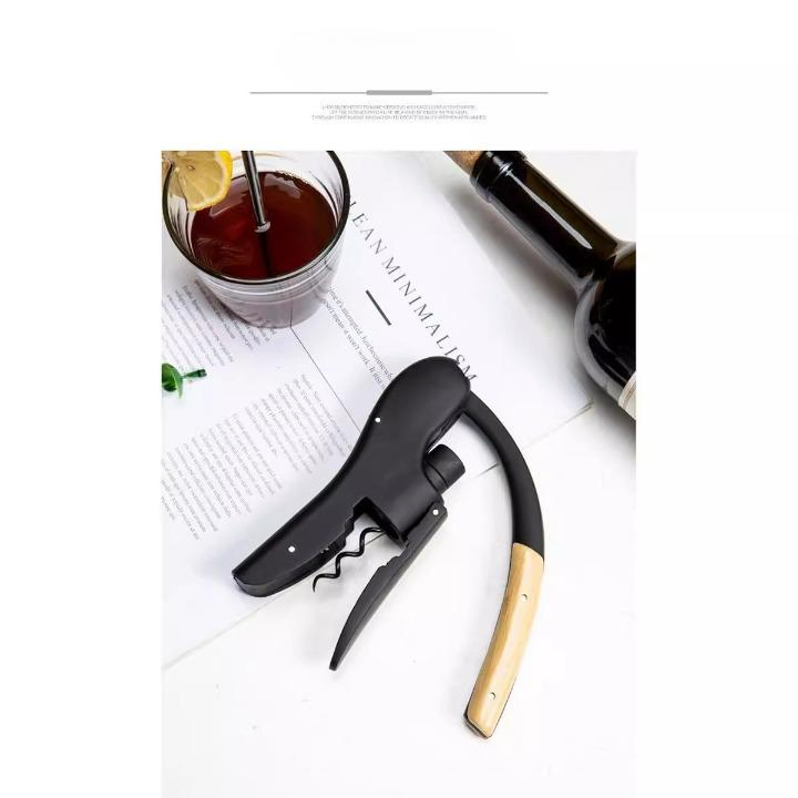 OEM Goose Head Solid Wood Handle Wine 628m Bottle Opener Wine Driver