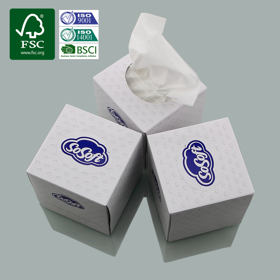 Cheapest Square Facial Tissue Box Tissue