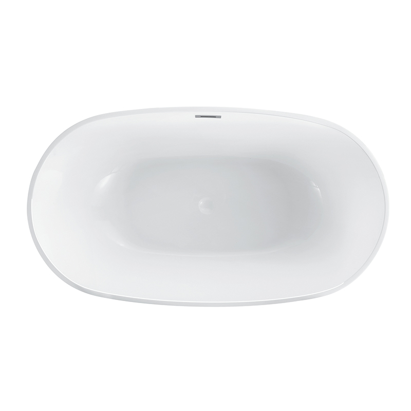 Акриловая отдельностоящая портативная ванна эллипс