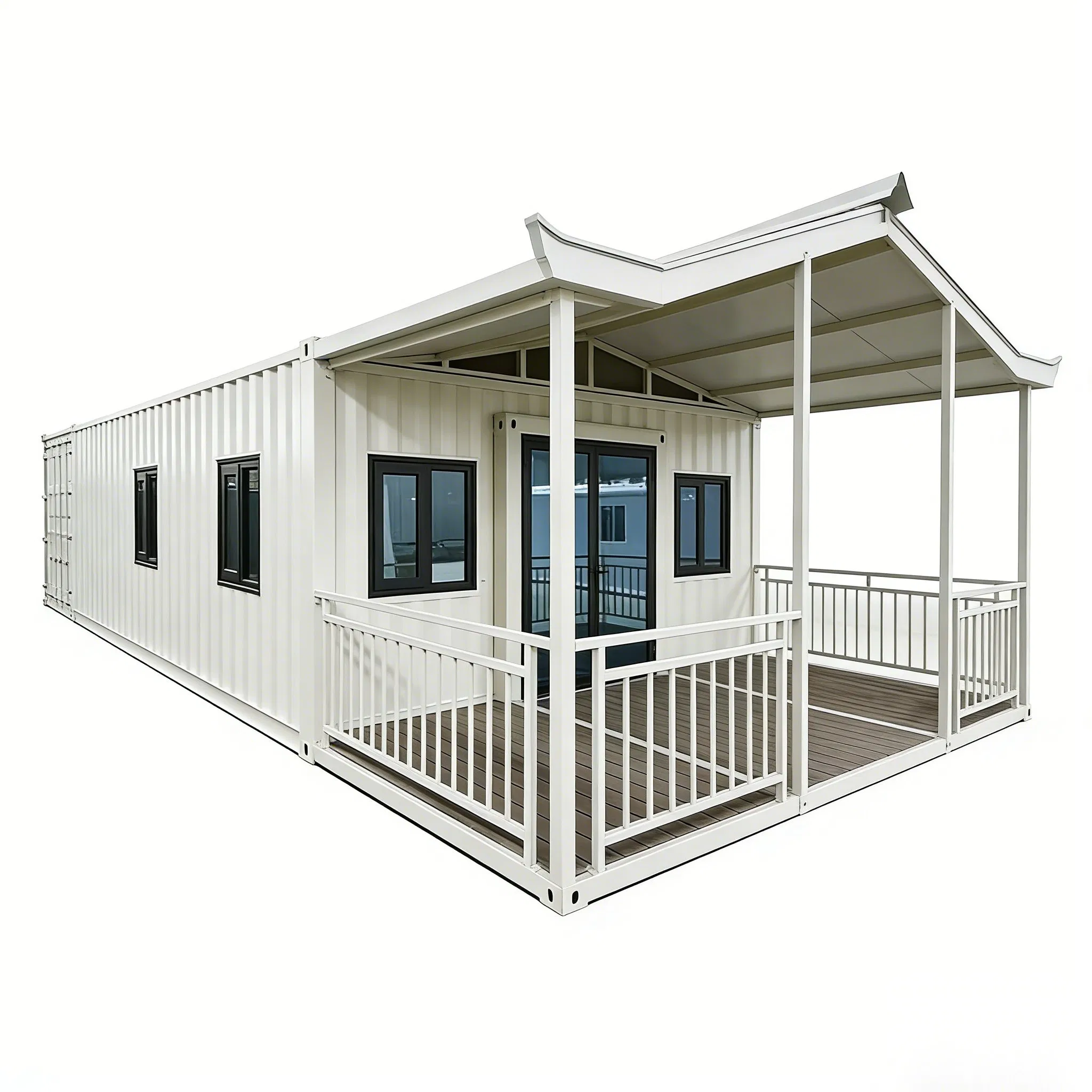 Factory Price 9 Meter Galvanized Steel Frame Thermal Insulation 75mm EPS Sandwich Panel Modern Design Thigh Durability Prefab 30FT Expandable House