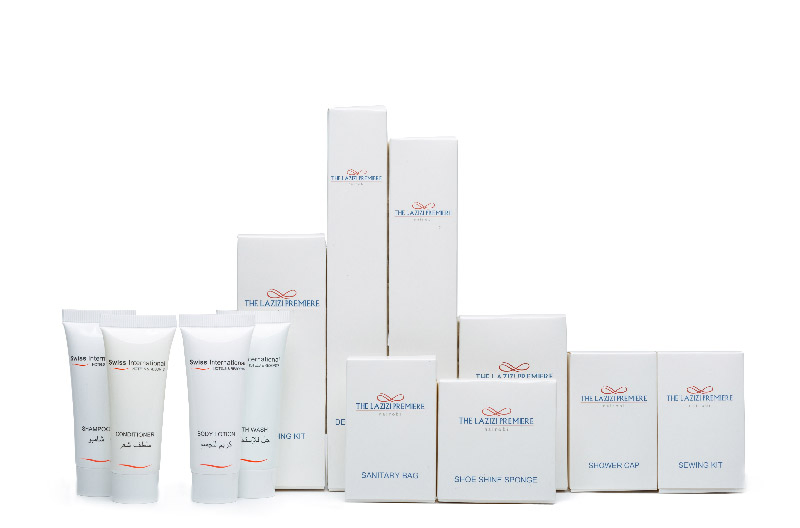 Biodegradable Eco Friendly Hotel Dry Amenities Hotel Bathroom Amenities Accessories Set