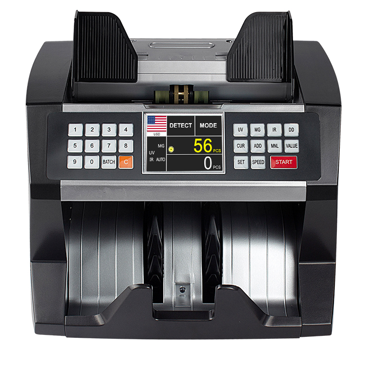 High Speed Portable Automatic Currency Bill Cash Counter Machine Counting Money Price