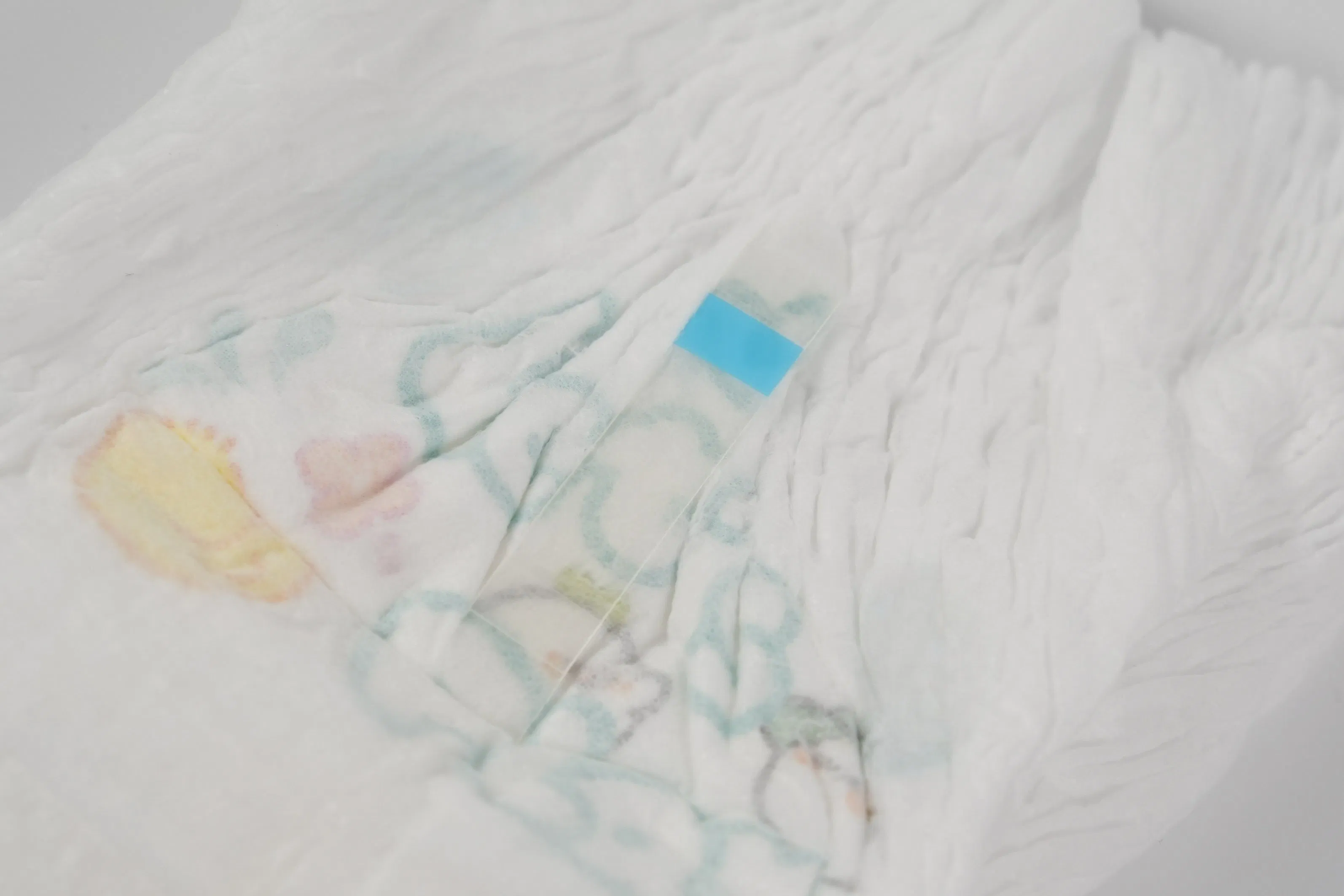 Prevent Side Leakage Soft Cheap Disposable Baby Diapers with Wetness Indicator