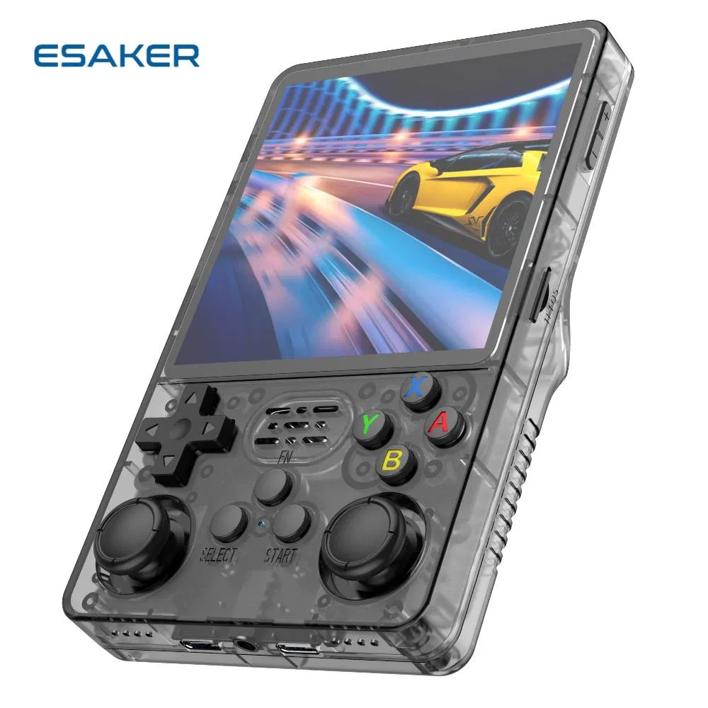 Портативная консоль Esaker R36plus с 15000 игр, 4-дюймовый экран