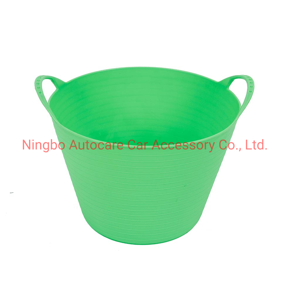 6L/12L/25L/35L/45L Flexible Soft Plastic Garden Bucket Multiple Function Bucket with Handle Laundry Bucket Flexible Bucket