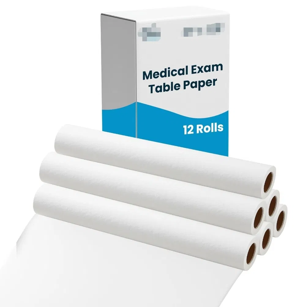 Exam Table Paper 18" X 225 FT White Smooth 12 Rolls Per Box