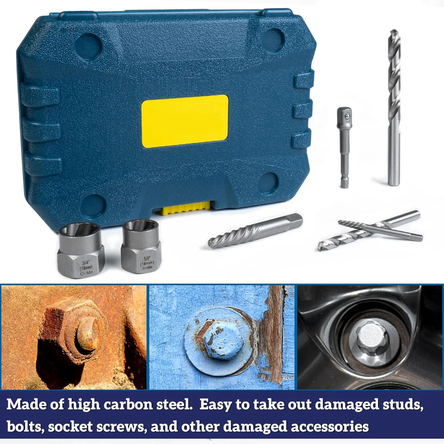 26PCS Heavy Duty Lug Nut Remover Socket Set