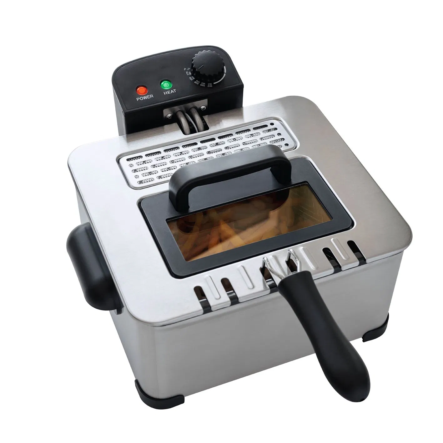Kitchen Best Healthy Manual Control Smoke Free 4 Liter Electric Oil Free Air Fryer