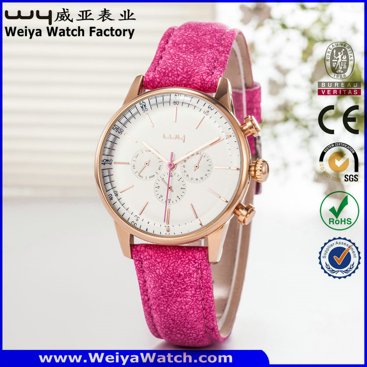 ODM Classic Quartz Fashion Ladies Wrist Watch (Wy-082D)