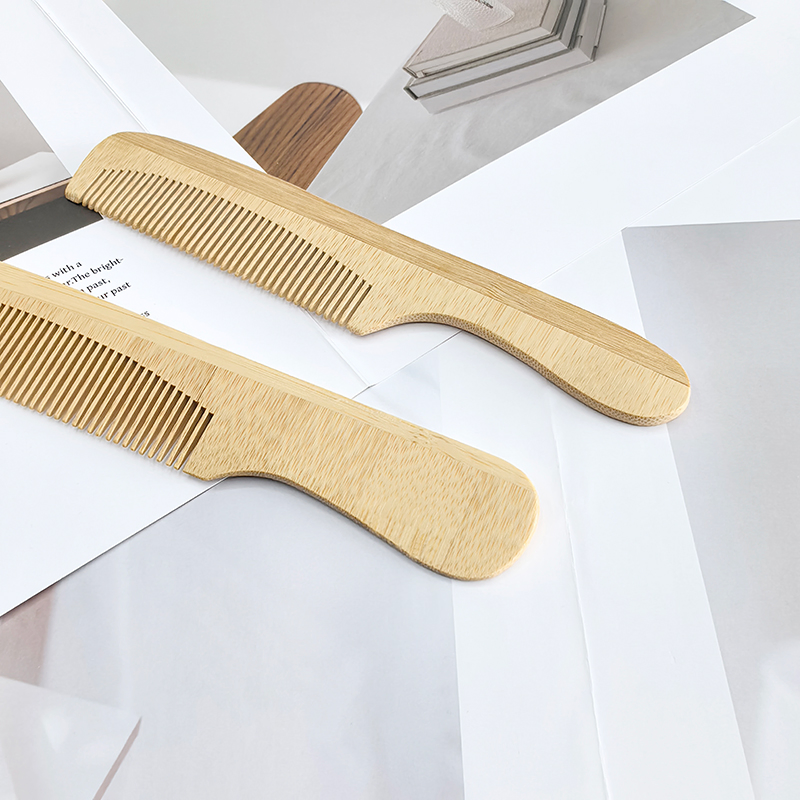 OEM Professional 100% Natural Bamboo Wooden Hair Brush Comb
