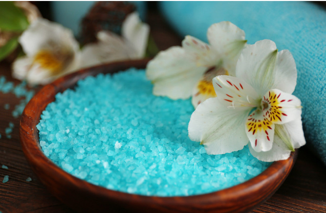 Private Label Mineral Salt Bath Foot Hotel Products Herbal Bath Salt with Bubbles