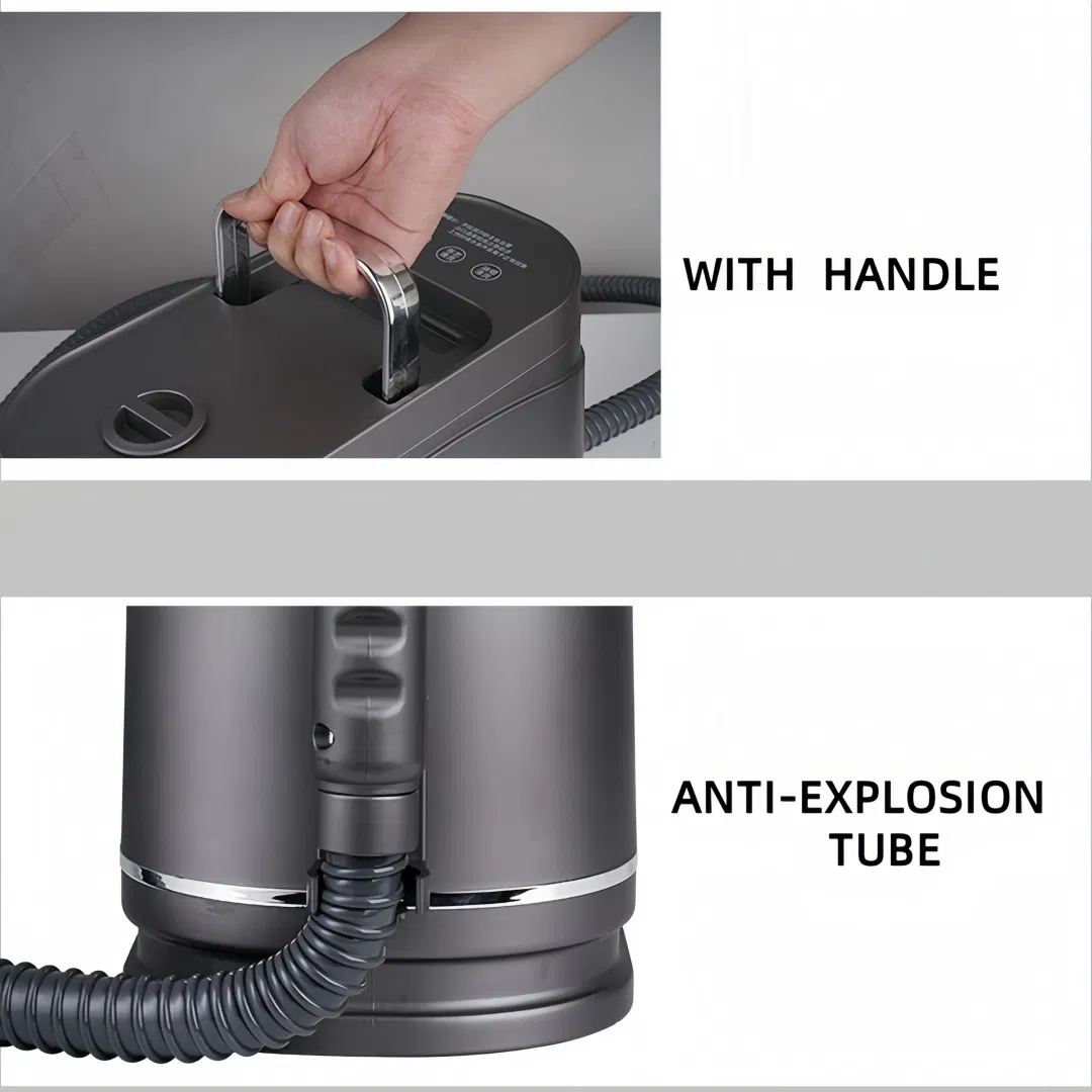 2025 new design 1200ml water tank Household Multi-function Steam Cleaner with Blue Light Anti-bacterial Function