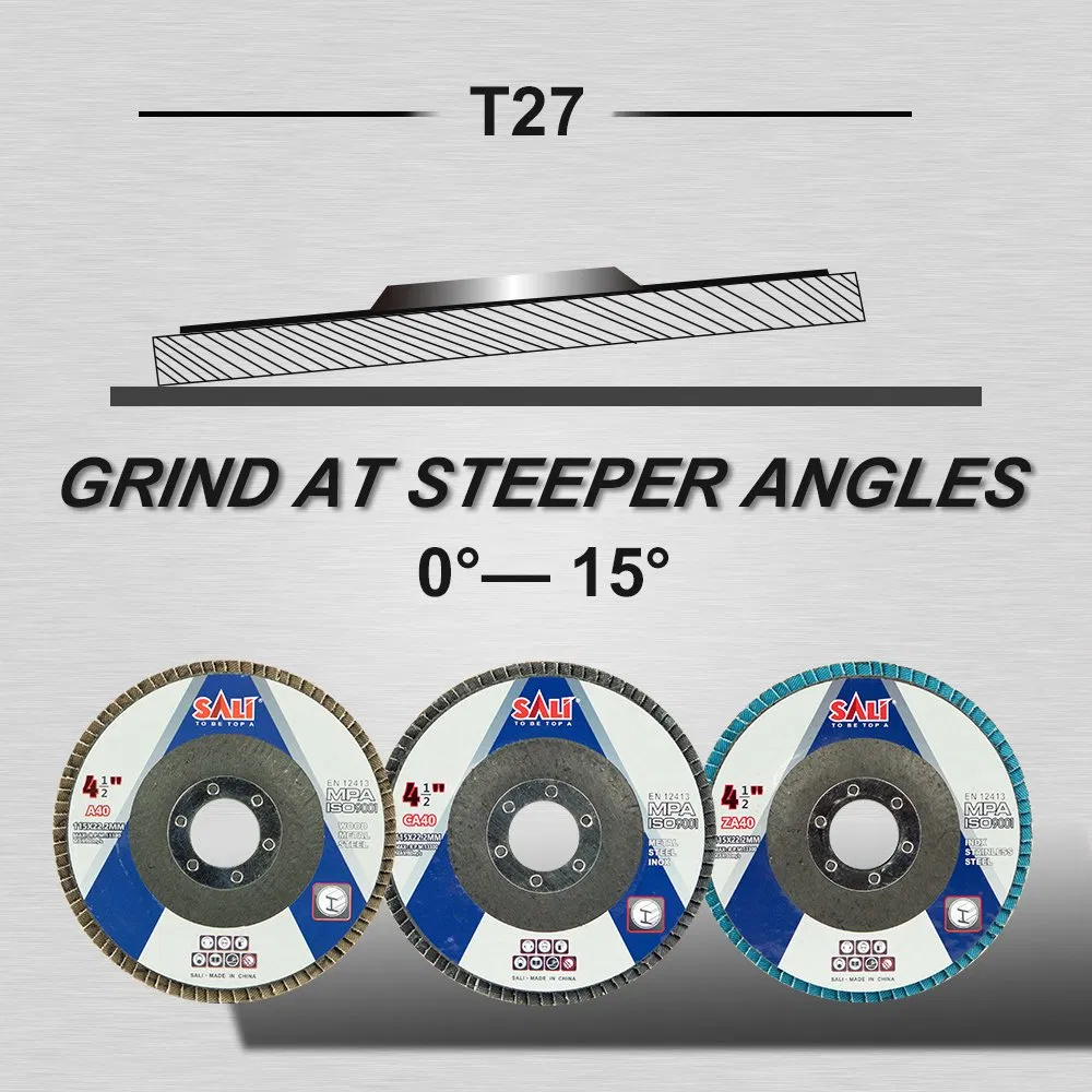 Sali 125mm X 22.2mm Abrasive Flap Disc Alumina