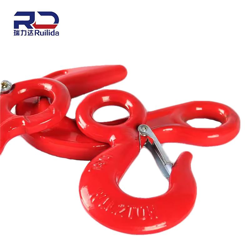 Hot-DIP Galvanized Carbon Steel Eye Hook - Anti-Rust for Construction Hoists (Bulk Discounts, 1-30T)