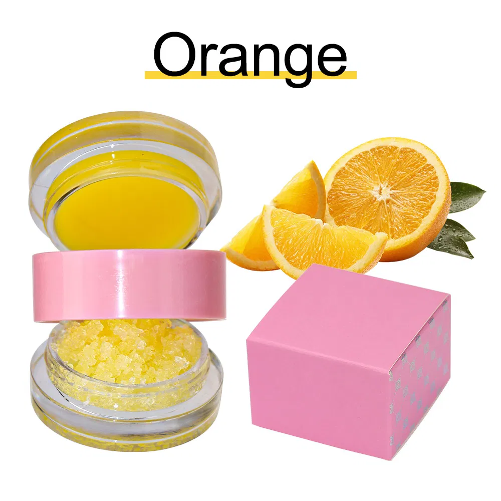 Organic Vegan Lip Mask and Scrub with Custom Logo
