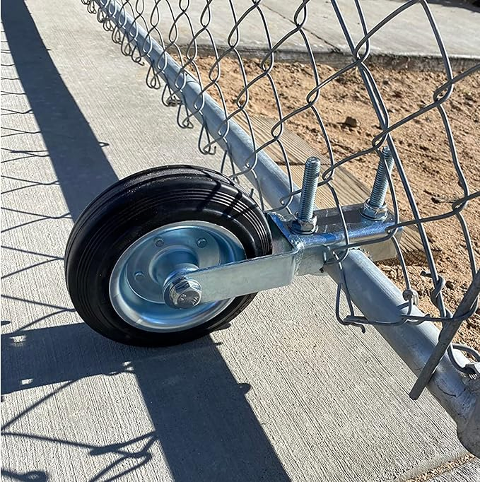 Universal Metal Tube Wheel for Outdoor Gate System
