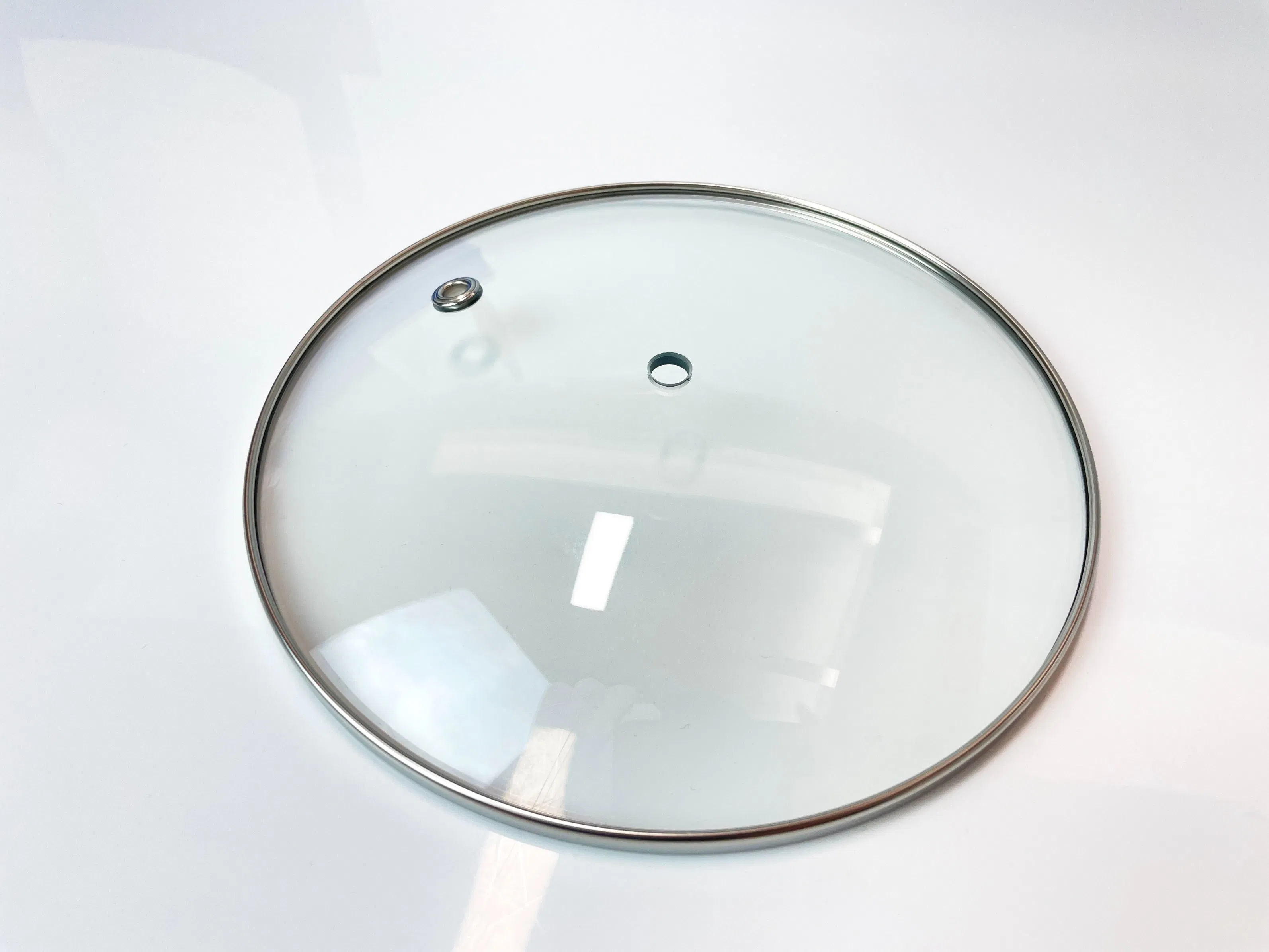 Normal Tempered Glass Lid Stainless Steel 201 Rim Kitchen Utensils