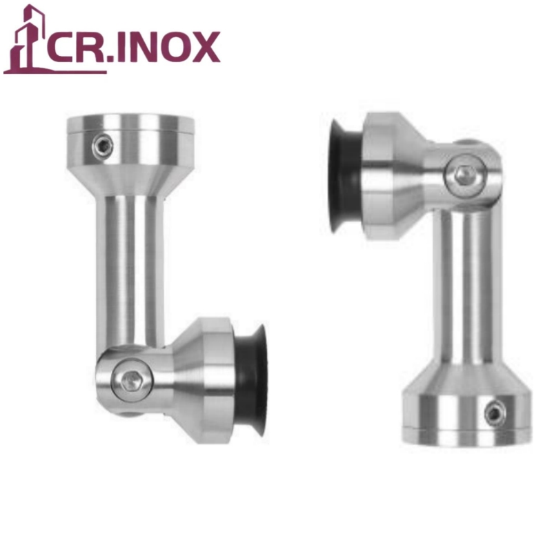 Stainless Steel Glass Connector for Glass to Wall Fitting Accessories