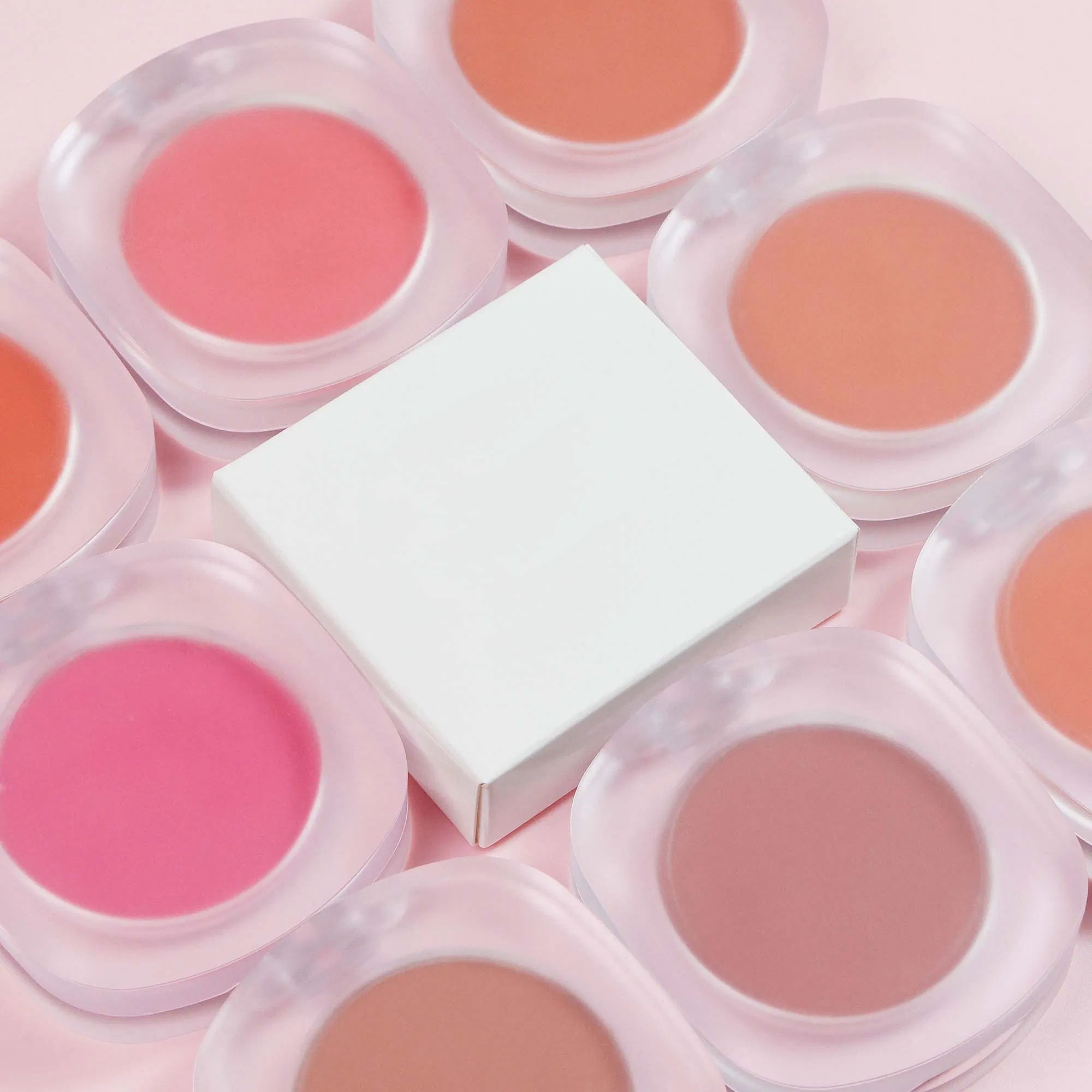 Custom Blush Private Label Vegan Waterproof Pigment Face Shimmer Blush Pressed