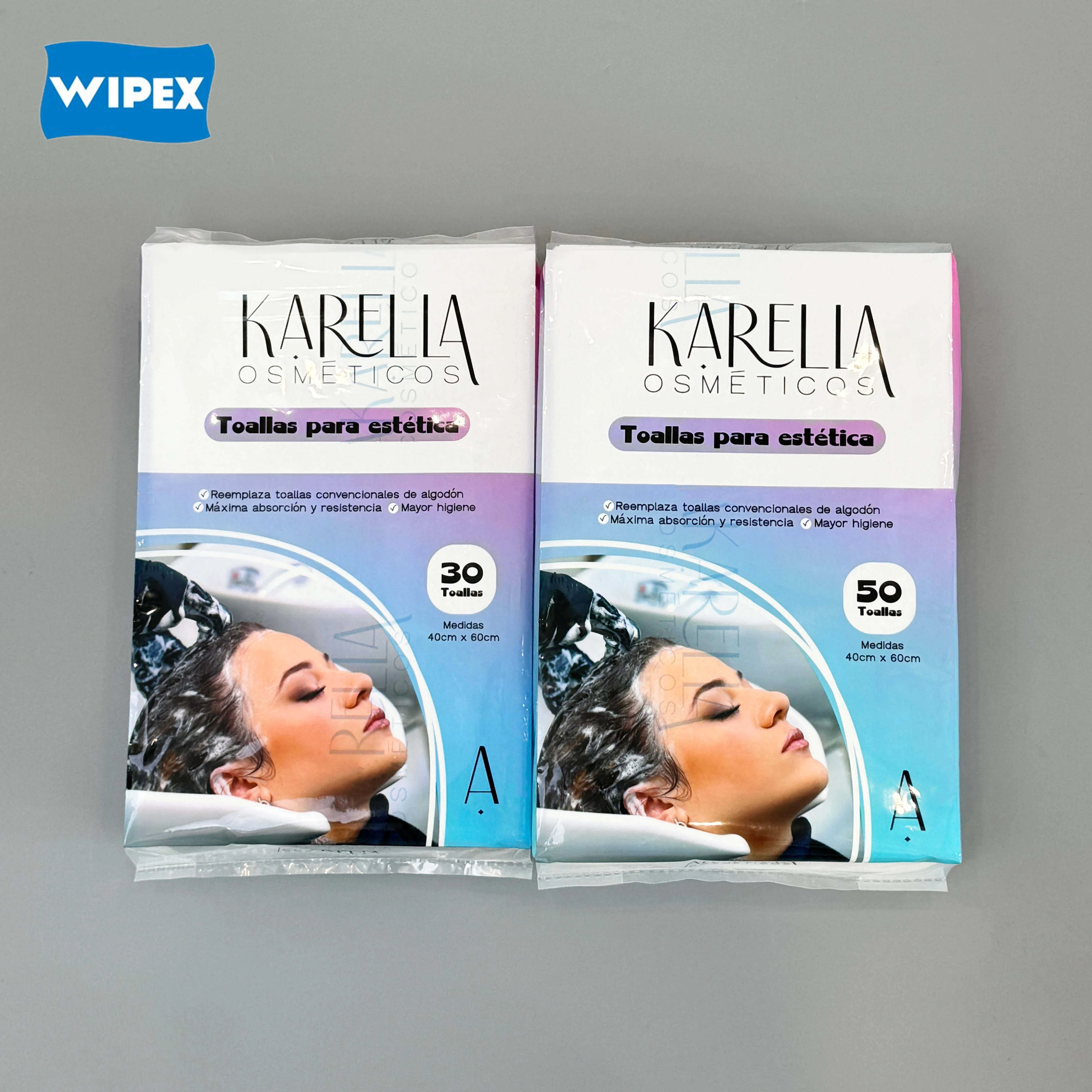 Customer Logo Towels Beauty Care Cloth Hair Drying Towels Disposable Barbershop Towel