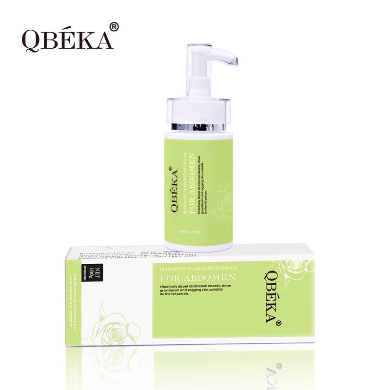 New Arrival Effective QBEKA Slimming Massaging Cream for Abdomen