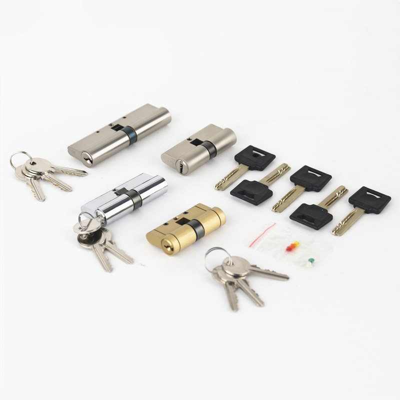 High Quality European Model Door Lock Cylinder Mortise Door Lock Brass Cylinder Master Key Cylinder Lock