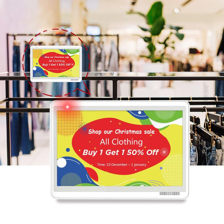 Customization According to Requirement Electronic E-Ink Display 6color Big Epaper Screen Wireless Bluetooth ESL Large E Ink Display Crash Prevention System