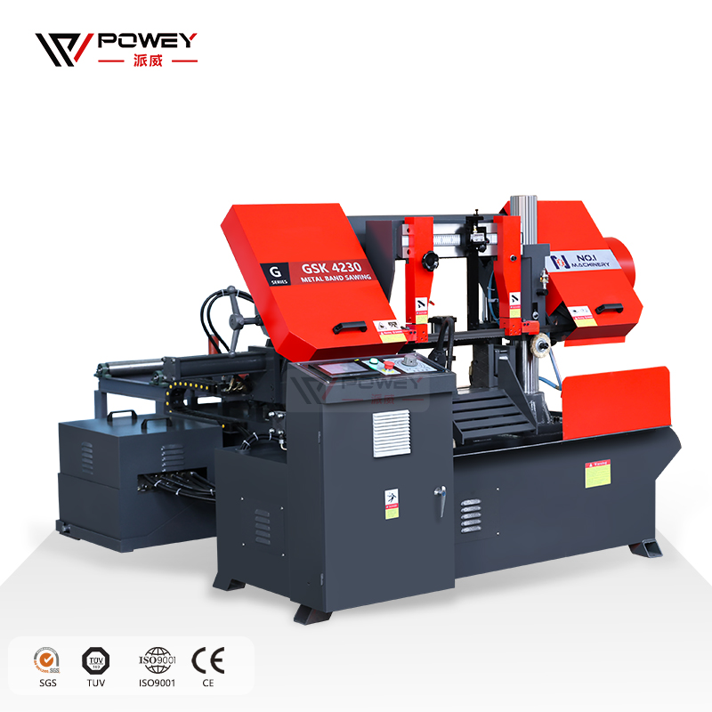 Станок ленточнопильный горизонтальный автоматический с гидрозажимом GSK4230