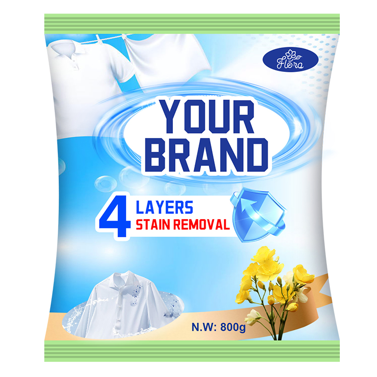 Custom Your Own Brand Laundry Detergent Powder Detergent Washing Powder Factory Direct OEM/ODM Various Sizes Wholesale Cheap Price