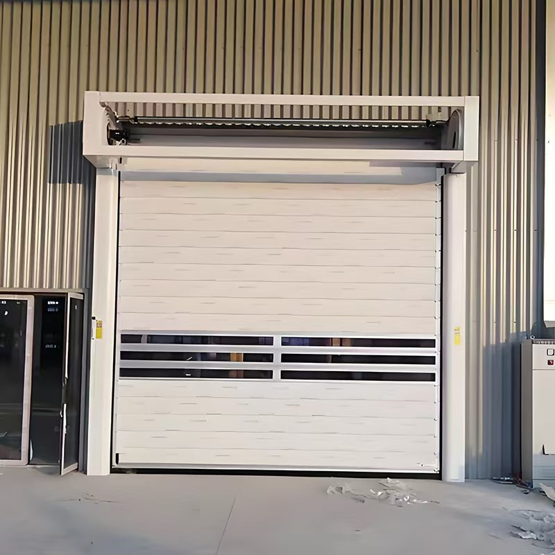 Heavy-Duty Automatic Security Rolling Intelligent High-End Garage Roller Shutter High Speed Spiral Roll up Door