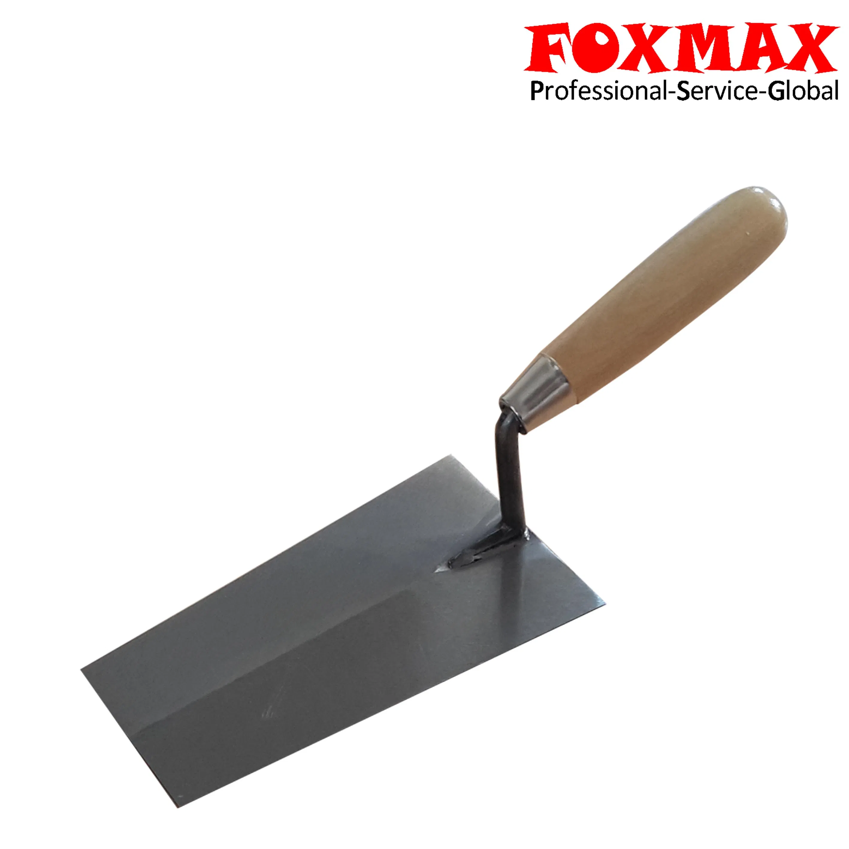 Premium One Piece Forged Trowel with Comfortable Wood Handle