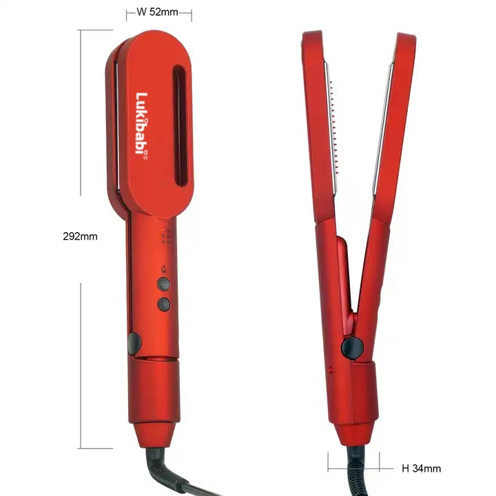 Professional Keratin Oil Steam Hair Straightener for Effortless Styling