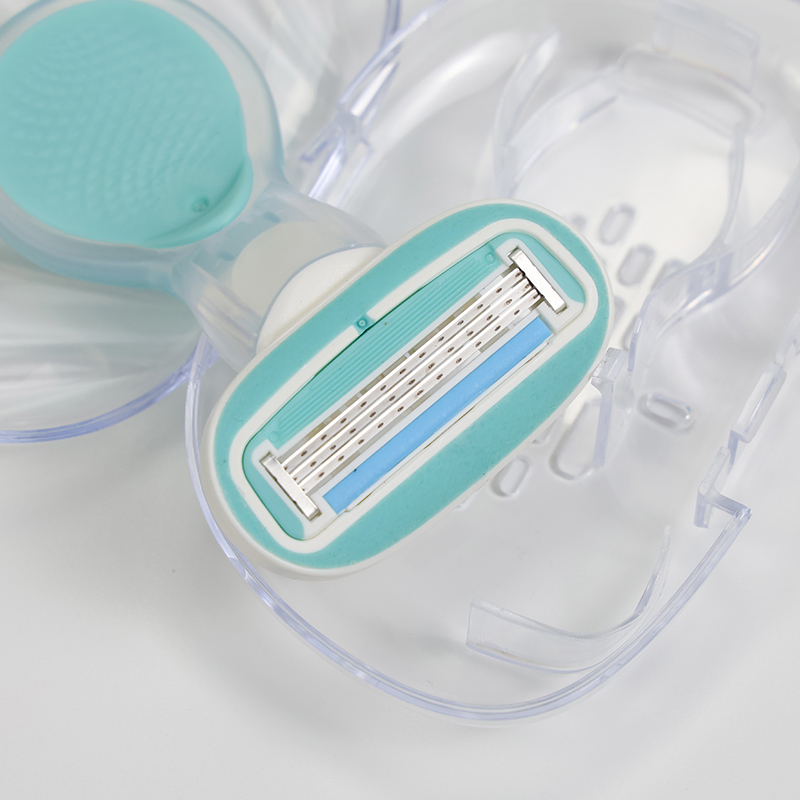 Premium Women's Body Razor with Customizable Replaceable Blades