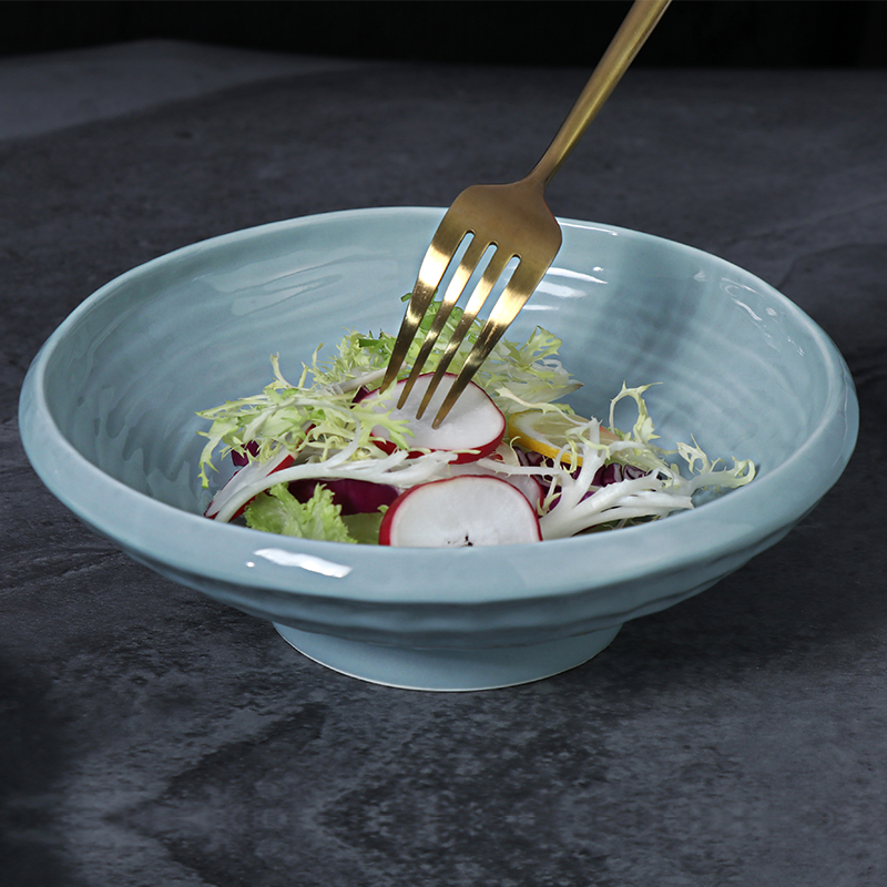 Salad Bowl with Lid Handle Soup Bowl Kitchen Pots and Pans Sets