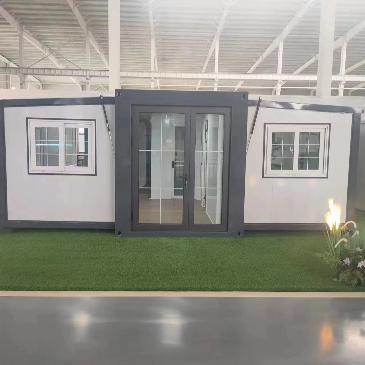 Popular Selling Steel Building Prefab Expandable Folding Container House Villa Prefabricated Apartment House Kit Homes