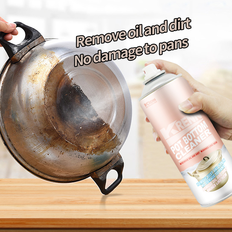 Bhigh Quality Wholesale Cookware Cleaner Pot and Pan Bottom Cleaner Foam Spray