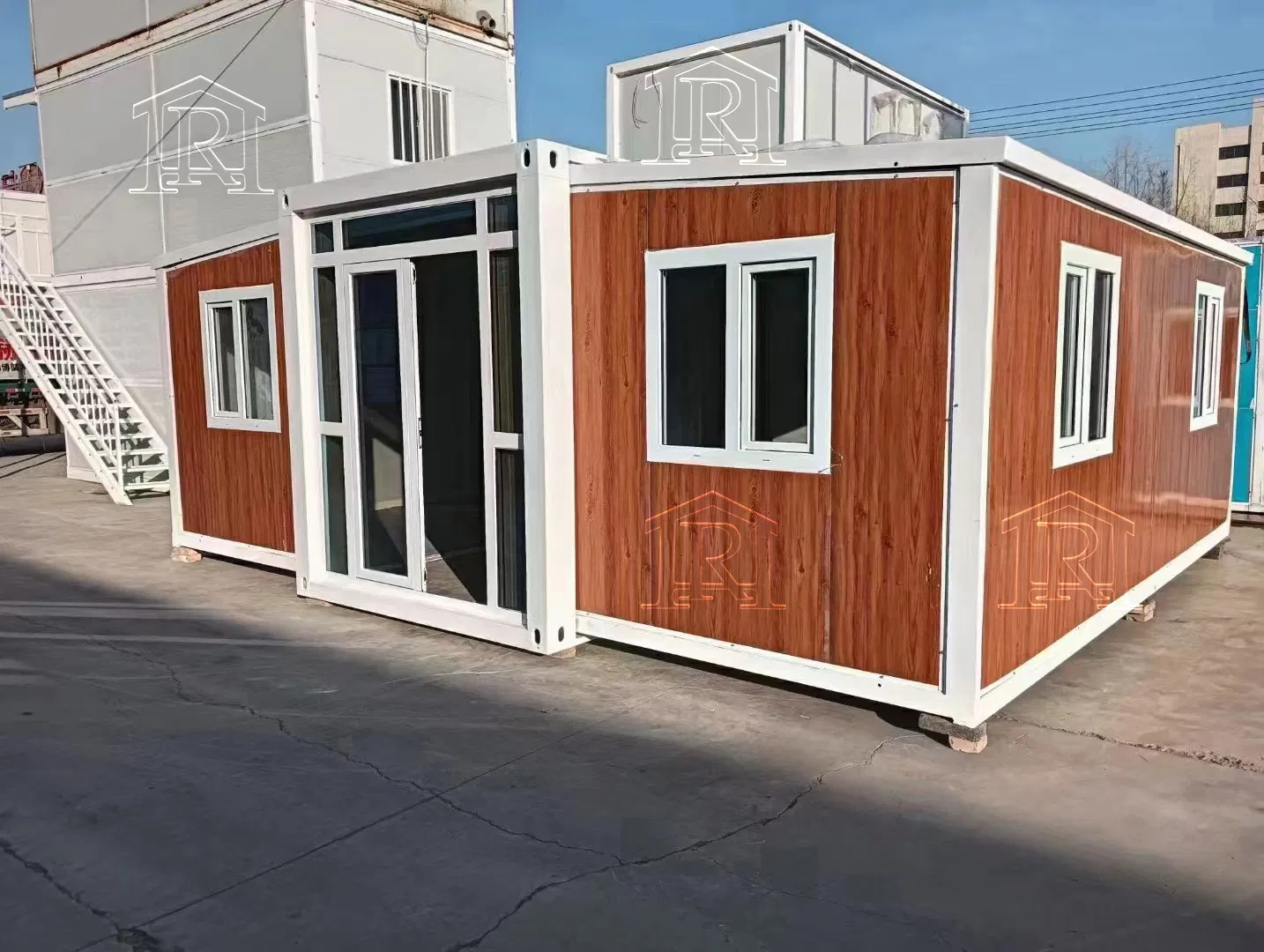 2 Bedroom Home Anti Corrosion Expandable Container House