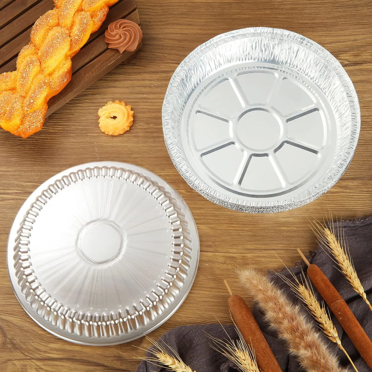 Clear Plastic Lid for Aluminum Foil Pan Tray