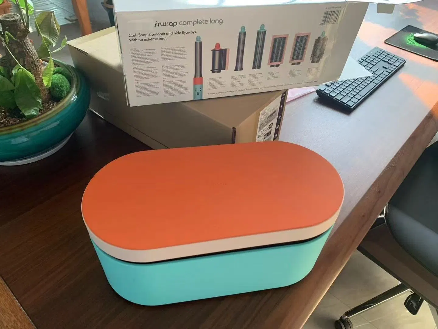 New Color Hair Curler HS5 Dyon Complete Long Hair Sstyle Curling Iron