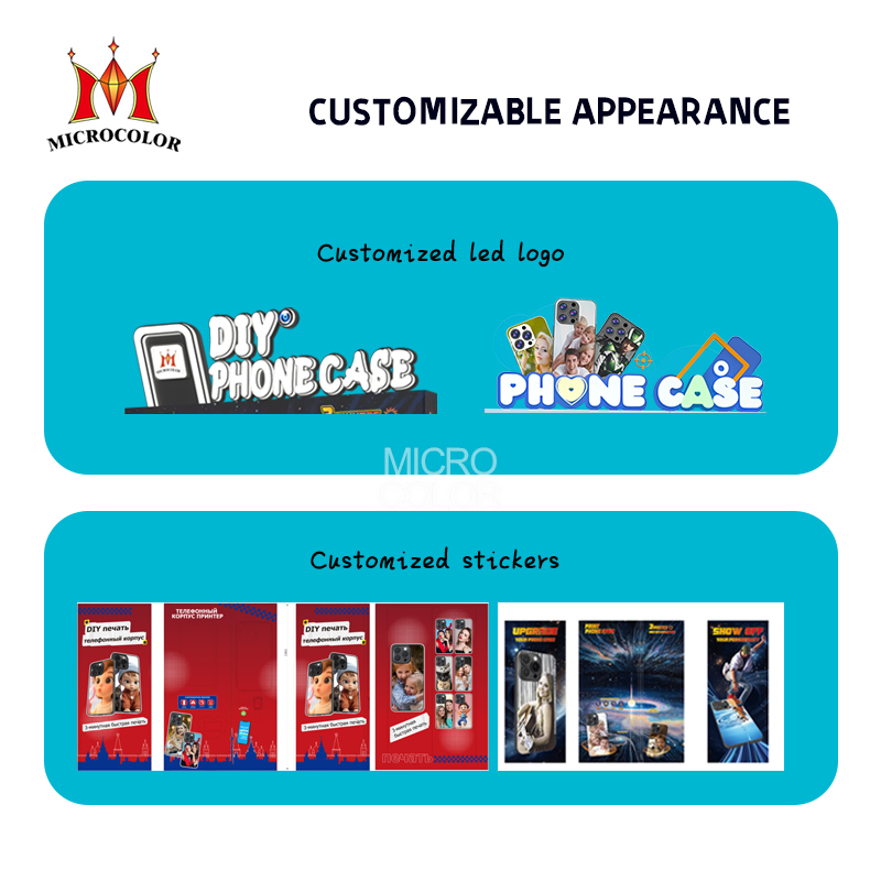 Manufacture Automatic Phone Case UV Printing Machine Silicone Phone Case Vending Machine for All Phones Brands